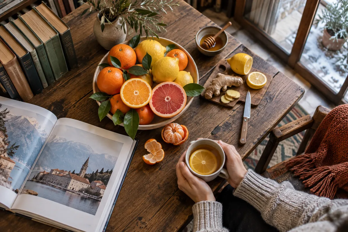 Ilustracija: CITRUSI – «ZIMSKI SAVEZNICI»