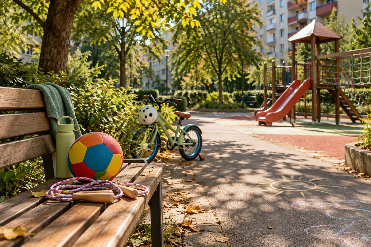 Ilustracija: DJEČJE SPORTSKE AKTIVNOSTI