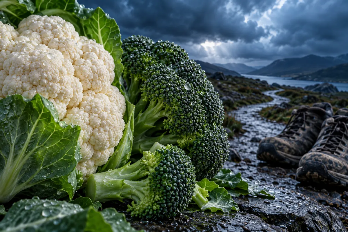 Ilustracija: Konzumacija zelenog povrća iz porodice Cruciferae