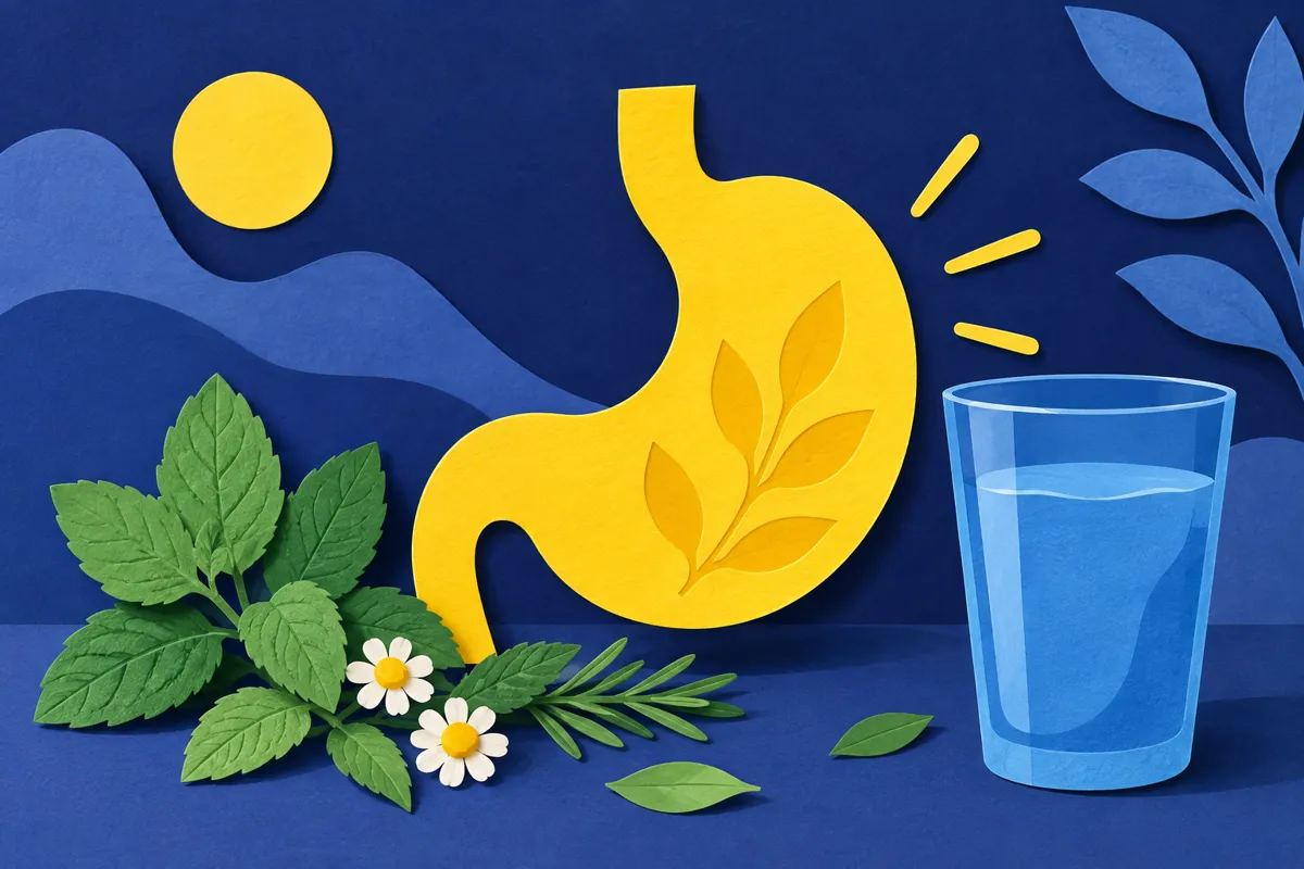 Ilustracija: Pravilna prehrana kod žgaravice