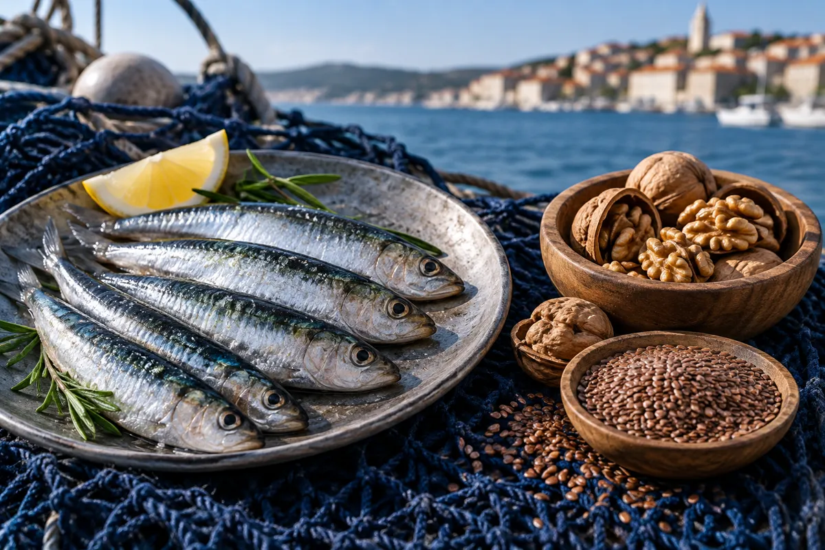 Ilustracija: OMEGA-3 MASNE KISELINE