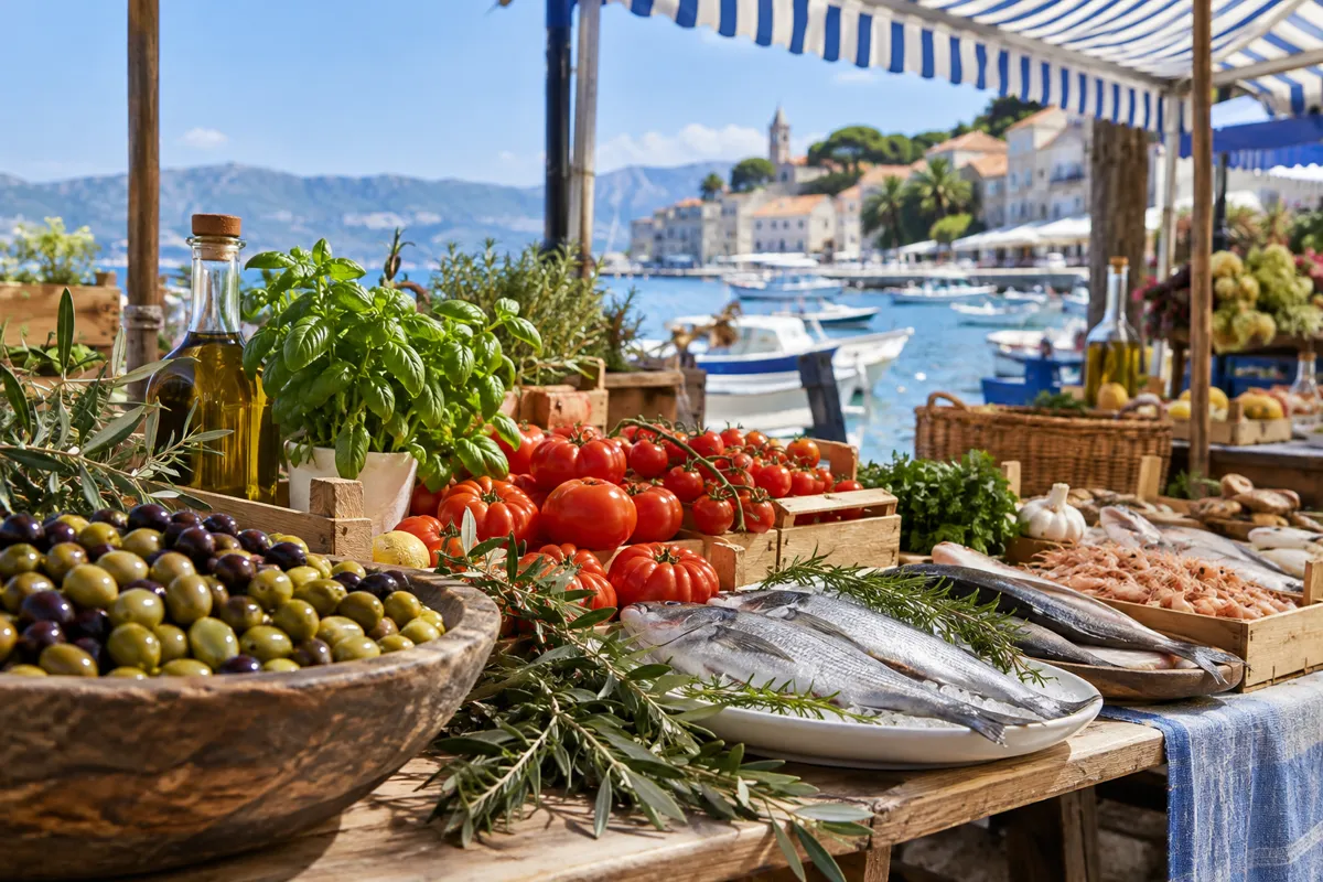 Ilustracija: ŠTO JE TO MEDITERANSKA PREHRANA?